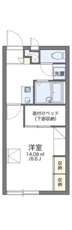 土師ノ里駅 徒歩19分 2階の物件間取画像